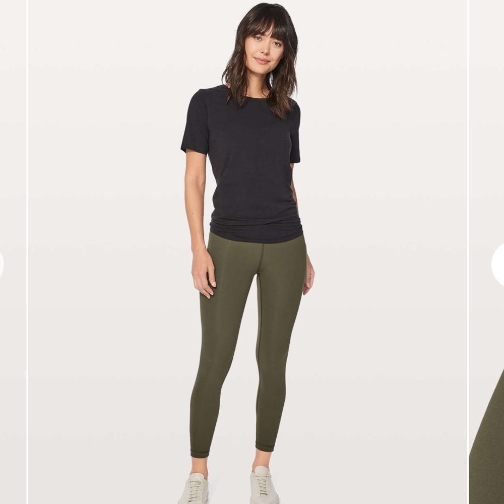 Lululemon Wunder Under Hi-Rise 7/8 Tight *Full-On Luxtreme 25"